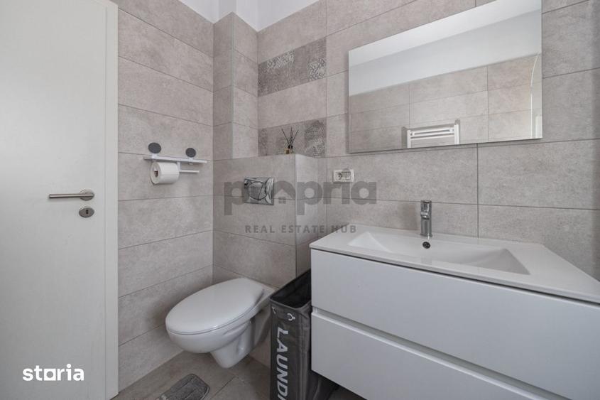 Apartament cu 2 camere, mobilat în Sânpetru