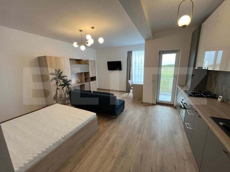 Apartament cu o camera, 36 mp, etajul 1, mobilat, utilat, Zona Torontalului - 1