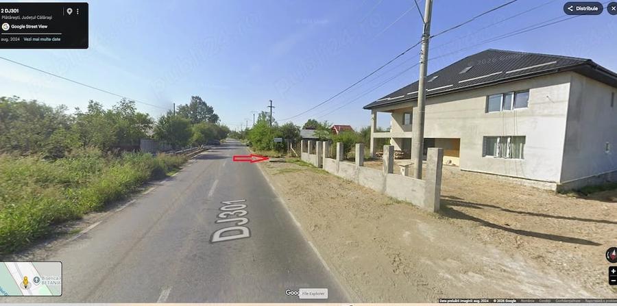 Teren de 1200 mp, în Plătărești