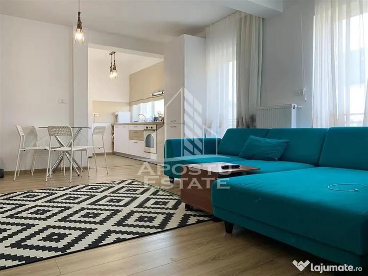 Apartament cu 2 camere semidecomandat în Giroc