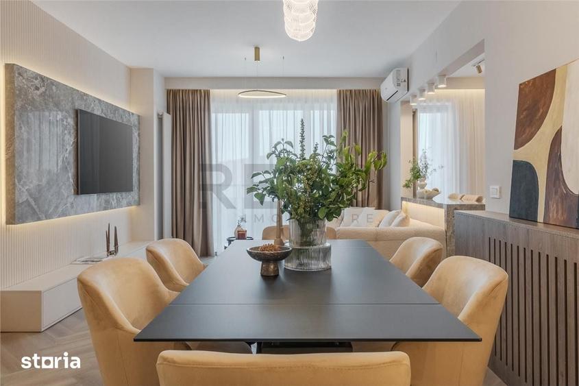 Apartament cu 4 camere, mobilat în Nufărul