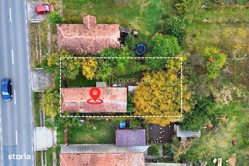 Casă cu 2 camere cu Teren 250 Mp în Gornești