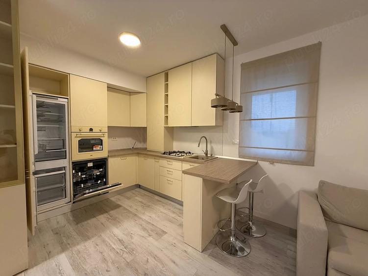 Apartament cu 2 camere semidecomandat în Tunari