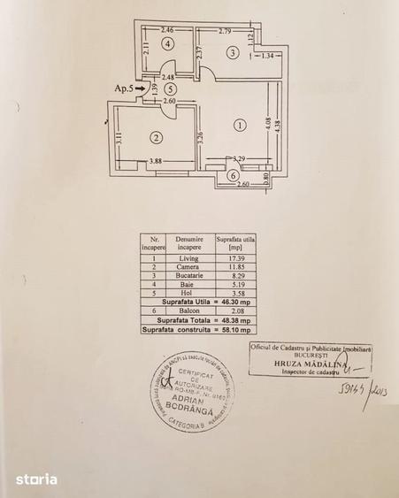 DE INCHIRIAT, AP. 2 CAMERE, BUCURESTII NOI, 550 m DE METROU JIULUI - 18