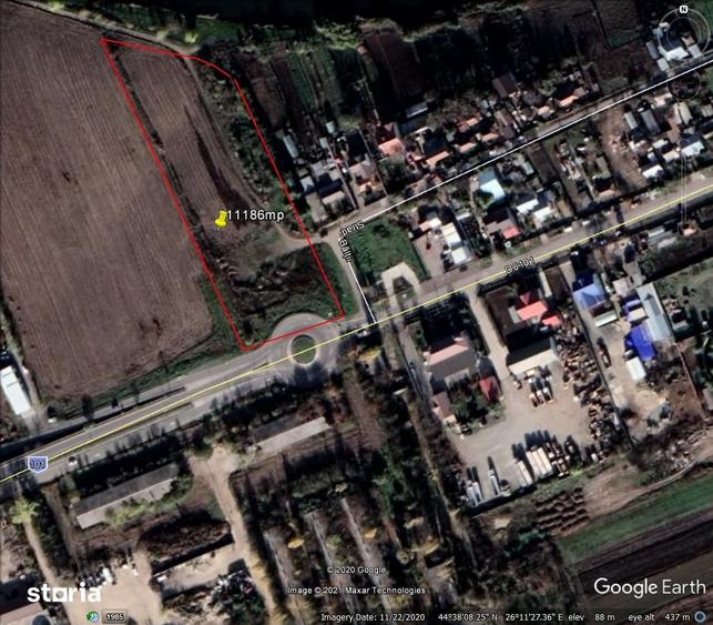 Teren de 11200 mp, în Moara Vlăsiei
