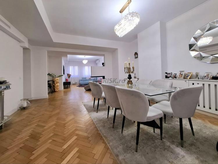 Apartament cu 4 camere semidecomandat, mobilat în Dorobanți