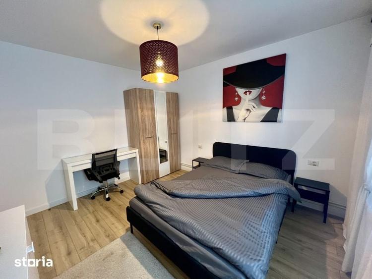 Apartament 2 camere, 58 mp, etaj 3, centrala si AC, zona 1 Mai - 1