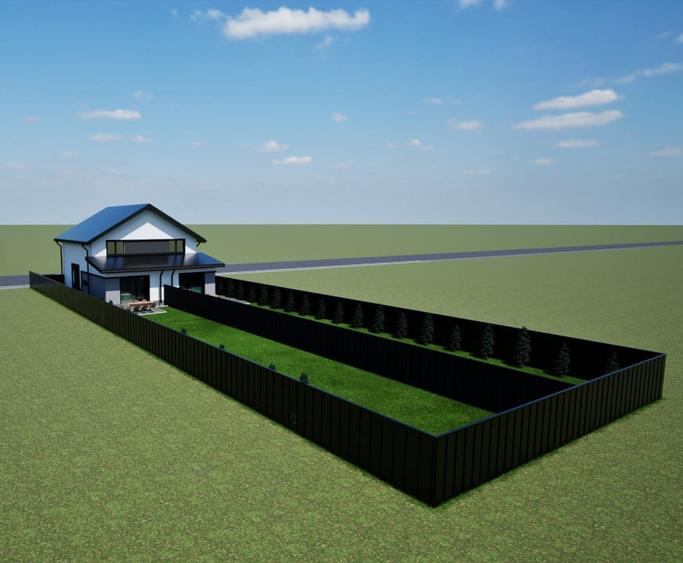 Casă cu 5 camere cu Teren 360 Mp în Giarmata