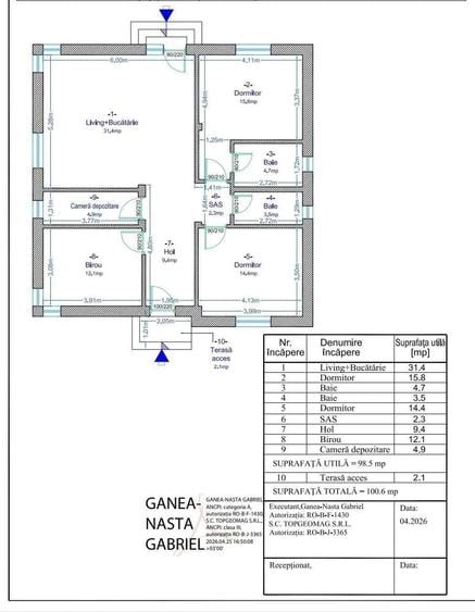 Casă cu 4 camere cu Teren 340 Mp în Balotești