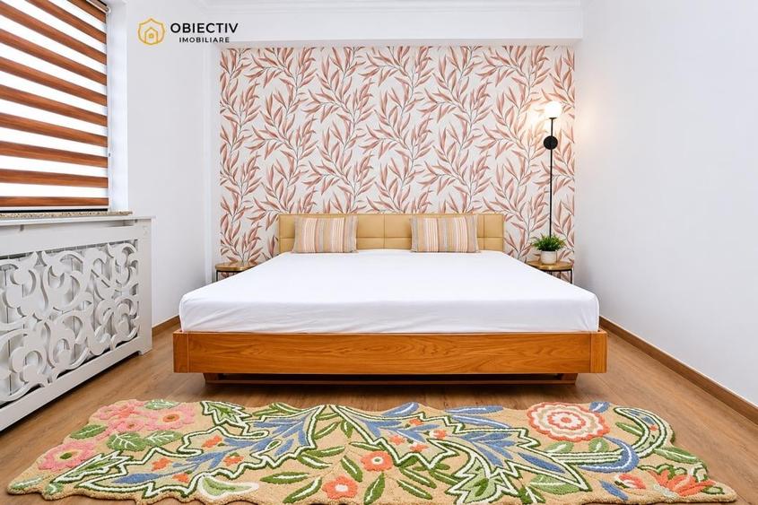 Apartament cu 2 camere semidecomandat, mobilat în Calea Romanului