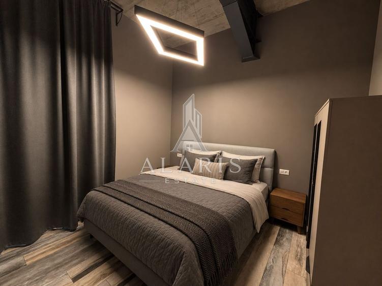 Apartament cu 2 camere semidecomandat, mobilat în Mircea cel Bătrân