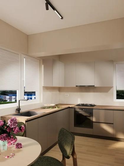 Apartament cu 2 camere semidecomandat în Central