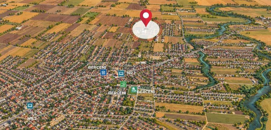 Teren Construcții intravilan de 418 mp, în Berceni