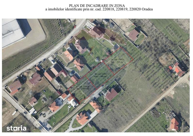 Teren de 840 mp, în Oncea