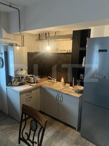 Apartament cu 2 camere semidecomandat, mobilat în Nord
