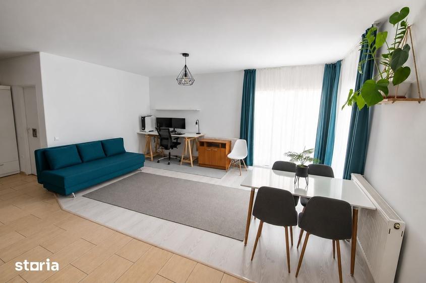 Apartament cu 2 camere semidecomandat în Luna