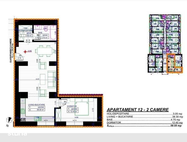 Apartament trei camere ultracentral - 5