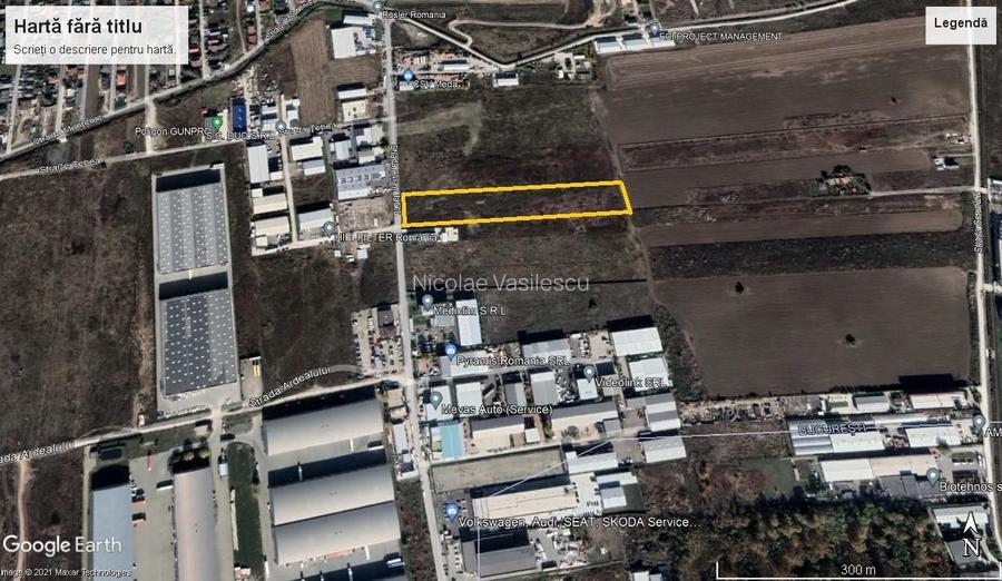 Teren Construcții intravilan de 10000 mp, în Nord