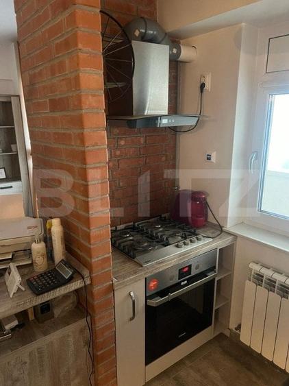 Apartament cu 2 camere semidecomandat, mobilat în Nord