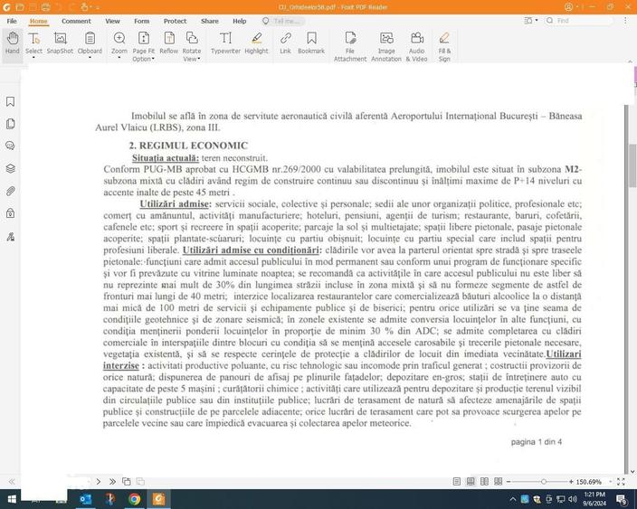 Grozavesti, supraf 475 mp, conform PUG-zona M2 - 1