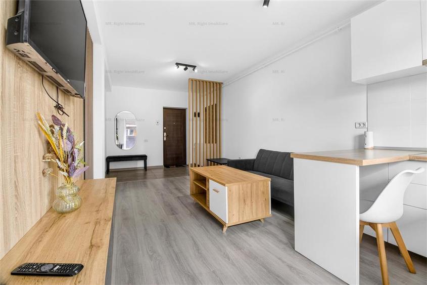 Apartament cu 2 camere decomandat, mobilat în Sânpetru