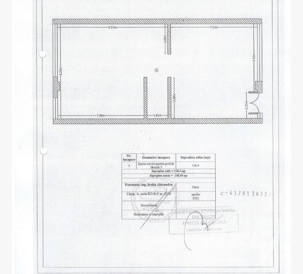 Spațiu comercial, de 138.39999389648 mp, în Drumul Taberei