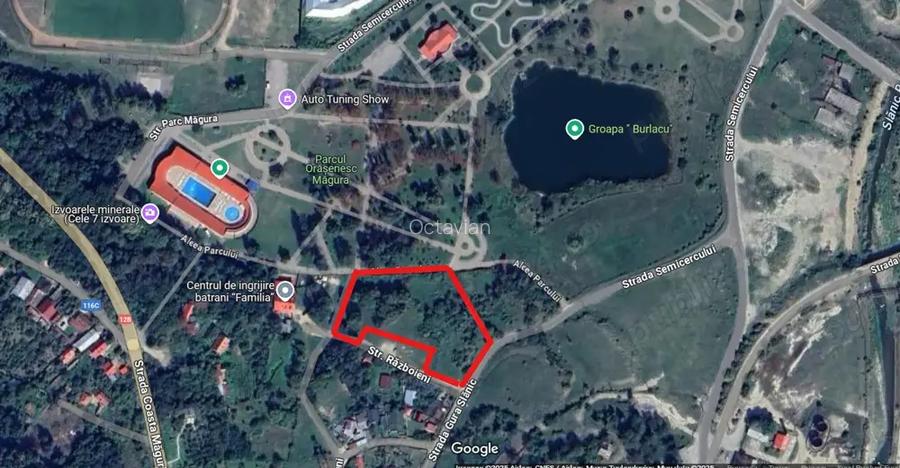 Teren 5.500 mp chiar in Parcul Magura, Targu Ocna - oportunitate rara
