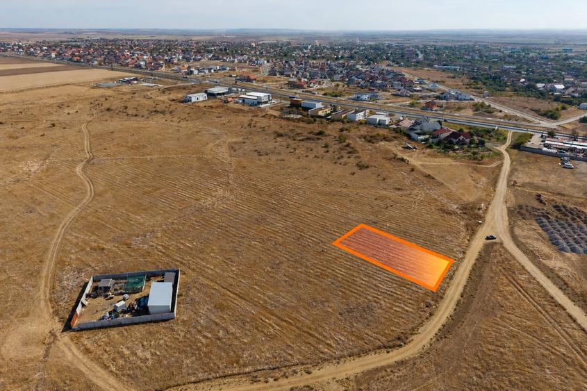 Teren Construcții intravilan de 834 mp, în Giarmata