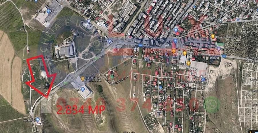 Teren de 2834 mp, în Babadag