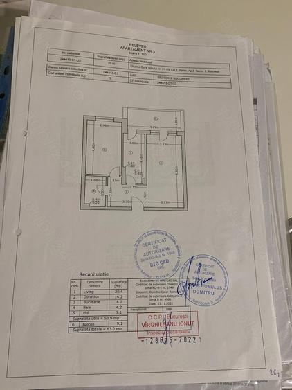 Apartament cu 2 camere decomandat în Titan