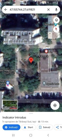 Teren de 347 mp, în Central