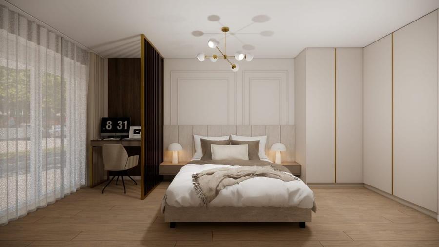 Apartament cu 3 camere decomandat, mobilat în Central