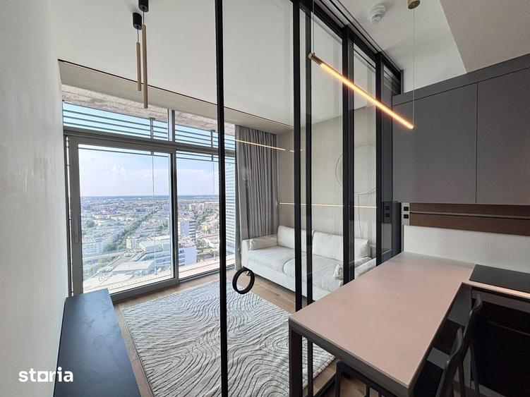 De inchiriat 2 camere | etaj 22 | Floreasca - 1