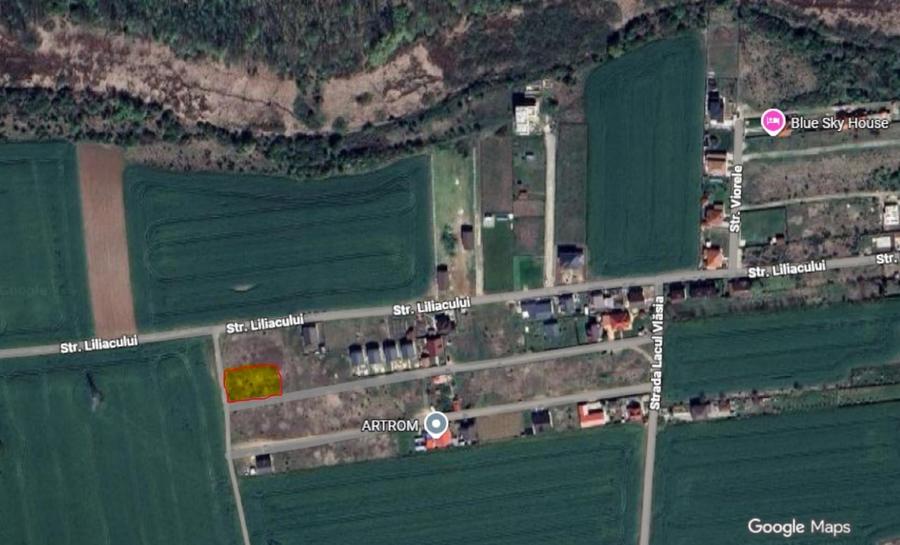 Teren Construcții intravilan de 770 mp, în Balotești