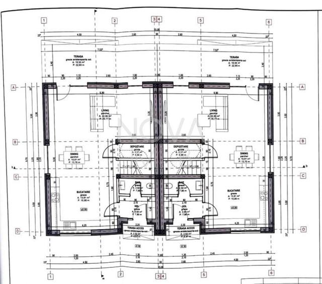 Duplex cu 4 camere cu Canalizare în Șura Mică