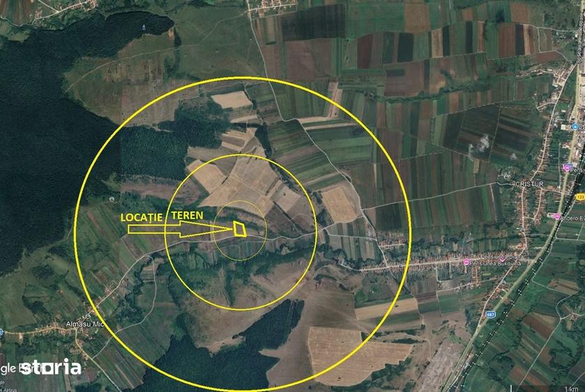Teren de 2500 mp, în Central