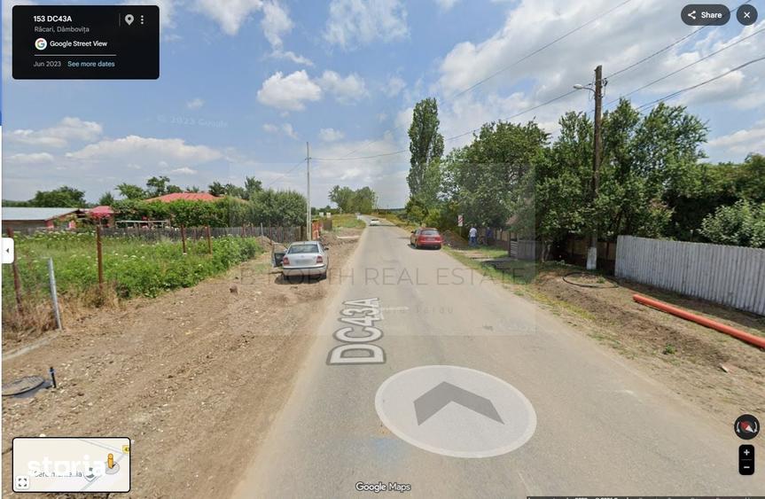 Teren de 540 mp, în Răcari