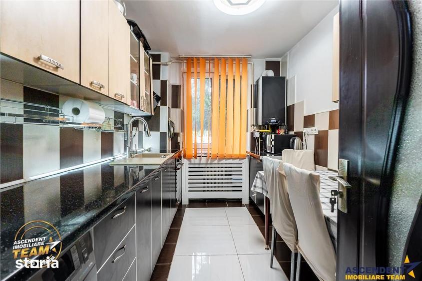 Apartament cu 2 camere semidecomandat, mobilat în Central
