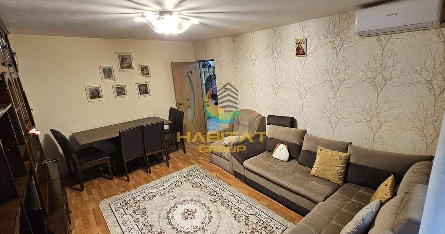 Apartament cu 3 camere decomandat, mobilat în Gorjului