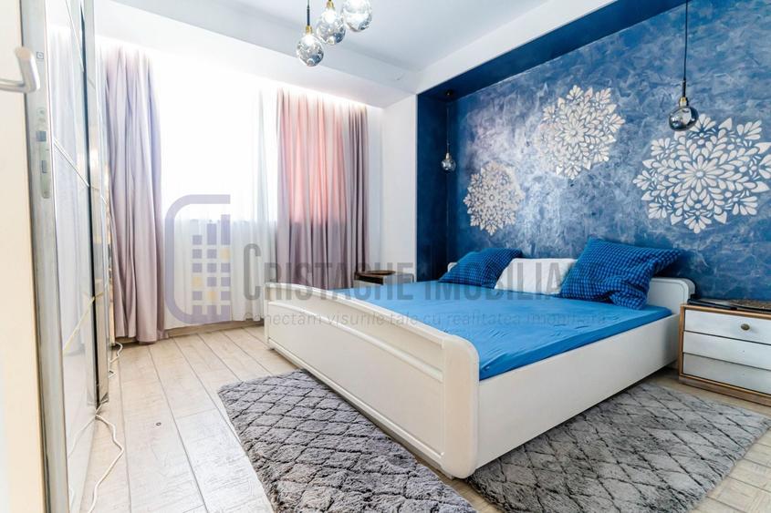 Apartament cu 2 camere semidecomandat, mobilat în Fundeni