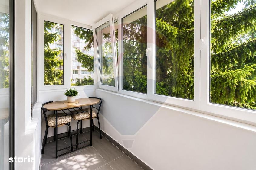 Apartament cu 2 camere semidecomandat, mobilat în Griviței