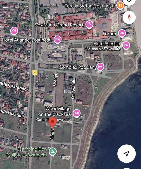 Teren de vanzare 950 mp in Costine?ti, zona Golful Francezului - langa Complex Sirenei Residence - 6