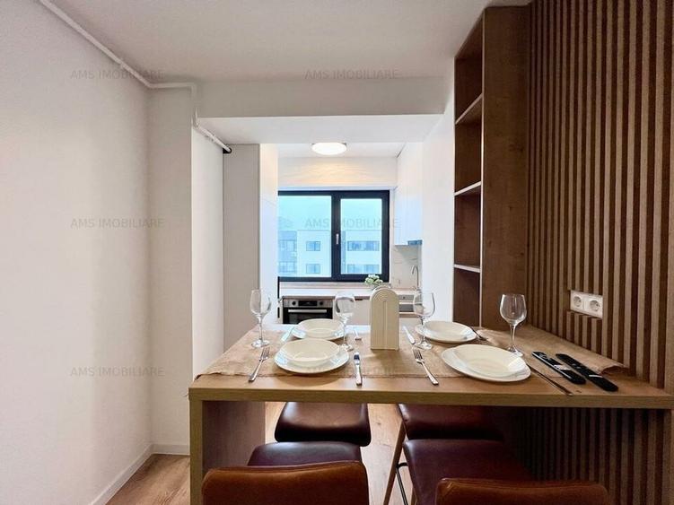 Apartament cu 2 camere, mobilat în Pipera