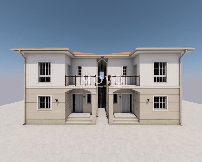 Duplex cu 5 camere cu Canalizare în Moșnița Nouă