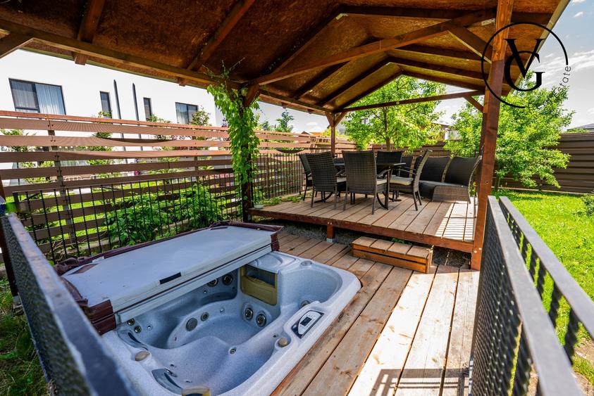 Casă individuală cu 5 camere cu Teren 600 Mp în Corbeanca