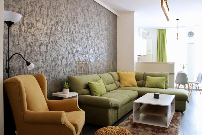 Apartament cu 2 camere decomandat, mobilat în Take Ionescu