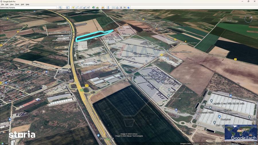 Teren de 93000 mp, în Bolintin-Deal