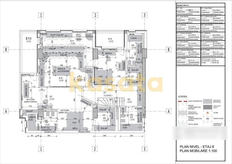 Apartament cu 4 camere în Aviației