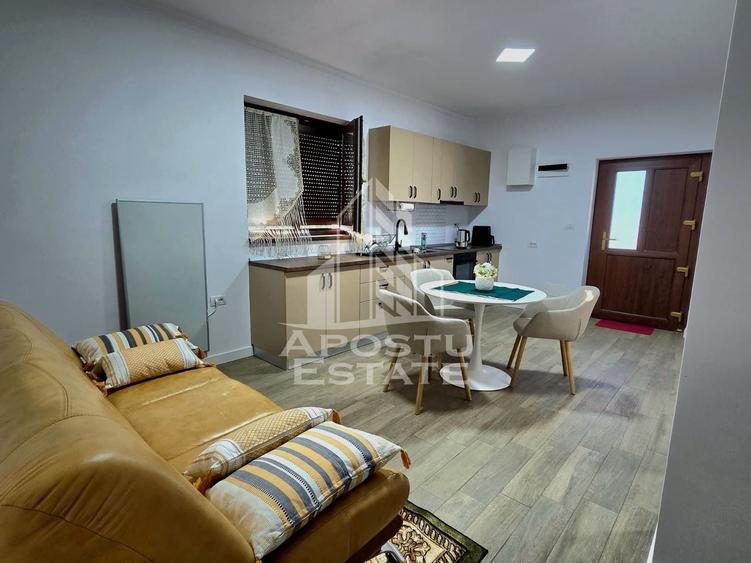Apartament cu 2 camere semidecomandat, mobilat în Oșorhei