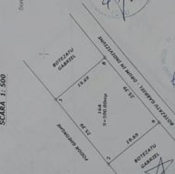 Teren Construcții intravilan de 500 mp, în 9 Mai